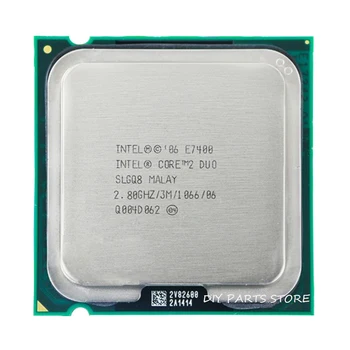 INTEL Core 2 Duo E7400 Socket LGA 775 CPU Procesors (2.8 Ghz/ 3M /1066GHz)