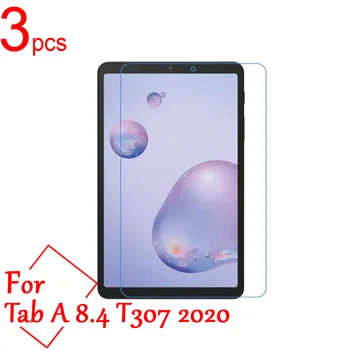 3pcs Ultra Dzidrs/Matēts/Nano Anti-Sprādziena LCD Ekrāna Aizsargi Vāciņš Samsung Galaxy Tab 8.4 T307 2020 Aizsardzības Plēves