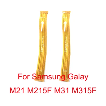 Galvenais Flex Samsung Galaxy M21 M215 M215F M31 M315 M315F Mātesplati Galvenās Valdes Savienotājs LCD Displejs Flex Kabelis Remonta Daļas