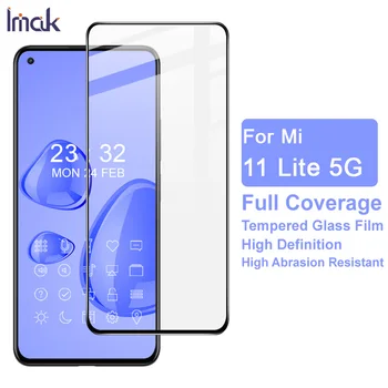Mi 11 Lite 5G Rūdīts Stikls Aizsargātu Filmu IMAK Pro Spogulis Pilnīgu Pārklājumu Pilnībā Līmi Xiaomi 11 Lite 5G