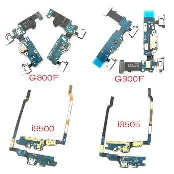 USB Uzlādes Ostas Valdes Samsung Galaxy S4, S5, mini i9500 i9505 i337 i9190 G900F G800F Lādētāja Savienotājs Doks Flex Kabelis
