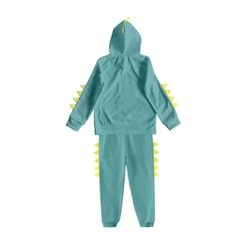 Jauno Modes Tērpi Komplekts 2 Gabali, Dizains, Vīriešu, Bērnu, Pieaugušo Hoodies Dinozaura kostīms ģimenes loceklis Ceļo