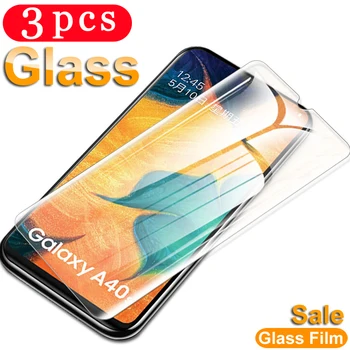 3Pcs rūdīta stikla samsaung galaxy A10S A20 A30S A40 A40s A50 A50S A60 A70S A80 A90 aizsargplēvi tālruņa ekrāna aizsargs