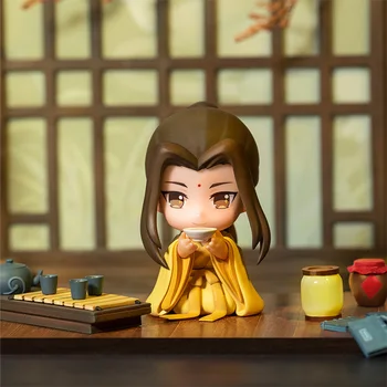 Pirms Pārdošanas Anime Mo Dao Zu Shi Darbības Rādītāji Jin Guangyao Peldmētelis Q Versija Perifērijas Ierīces Modelis, Roku Darbs 6 Cm Kolekcionējamu Rotaļlietu