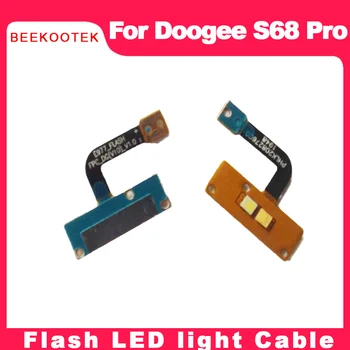 Jauns Oriģināls Dual Flash LED gaismas Flex Cable Rezerves Daļas 5.9 collu DOOGEE S68 Pro Mobilais
