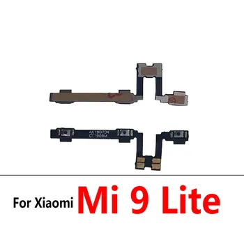 Par Xiaomi Mi A1 A2 Lite A3 Mi 9 10 10T 11 Lite Pro Mi, Ņemiet vērā, 10 Poco Pro F1 X3 M3 Power On Off Apjoms, Sānu Taustiņš Taustiņš Flex Kabelis