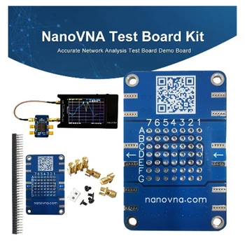 Par NanoVNA Profesionāli Augstas Precizitātes VNWA Testboard Komplekts VNA Vektora Tīkla Analīze Testa Demo Kuģa