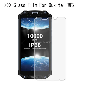 Par Oukitel WP2 Rūdīts Stikls Filmas Oukitel WP2 Tālruņa Ekrāna Aizsargs, 9H Stikla aizsargplēvi Aizsargs Aizsardzība