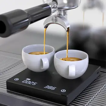 Timemore 2022 Black Mirror Pamata Elektronisko Mēroga iebūvēta Automātiskā Taimera Pārlejiet Espresso Kafijas izmēra Virtuves Svari V2f1