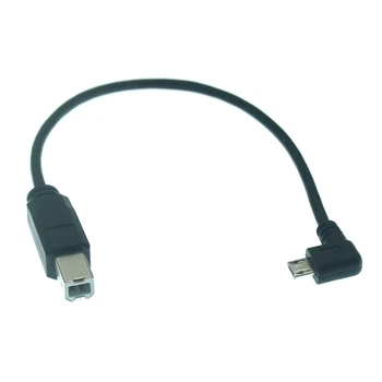 Micro USB 2.0 Male USB B Vīriešu OTG pārveidotājs kabelis 1M Elektroniskās Klavieres Printeri Dekoderi