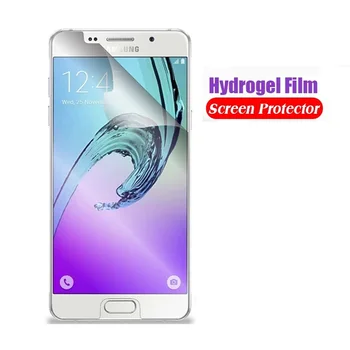 Aizsardzības Samsung Galaxy J5 J7 2017 Es HD Hidrogelu Filmu Samsung J7 J5 J3 2016 Uz Ekrāna Aizsargs, Nav Rūdīta Stikla