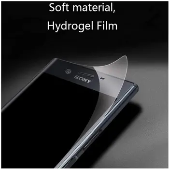 Hidrogelu Filmu Ekrāna Aizsargs, Sony Xperia XZ3 XZ2 XZ1 Kompakts XZ Premium Viedtālruņa Ekrāna Aizsargs, Sony XZS