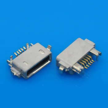 JCD 2gab/daudz Micro USB Pieslēgvieta Pieslēgvieta Sievietes 5 pin Uzlādes Kontaktligzda Sony Xperia Z L36h LT29i c6603 LT36 LT25C C6602