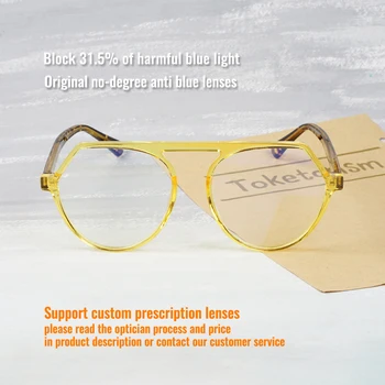 Toketorism Modes Sievietes Vienkāršā Brilles Datoru Bluelight Pretbloķēšanas Brilles Briļļu Rāmji