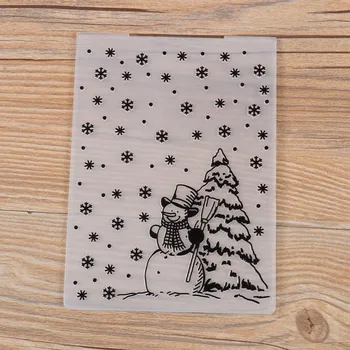 Ziemassvētku Spiedums Mapes DIY Kartes Papercraft Dekori Scrapbooking Veidnes Dienasgrāmata