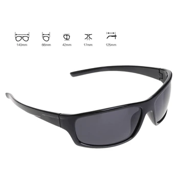 Brilles Zvejas Riteņbraukšana Polarizētās Āra Saulesbrilles Aizsardzības, Sporta UV400 Vīriešiem