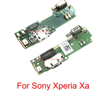 Augstākās Kvalitātes Jaunās USB Uzlādes Uzlādes Doks Ostas Valdes Flex Kabelis Sony Xperia XA F3111 F3112 F3113 F3115 F3116 Remonta Daļas