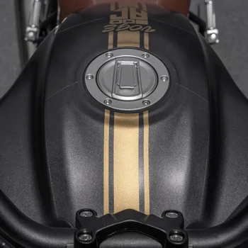 Motocikla Degvielas Tvertnes Uzlīme Decal Auto Aizsardzības Gravējumu LONCIN VOGE 500ac