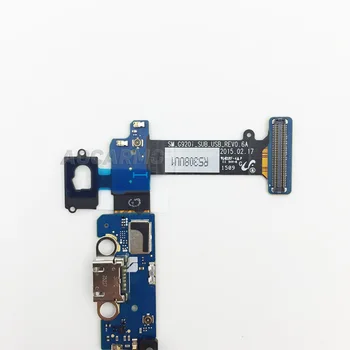 Aocarmo USB Ports Uzlādes Doks Lādētāju Flex Kabelis Samsung Galaxy S6 SM-G920i