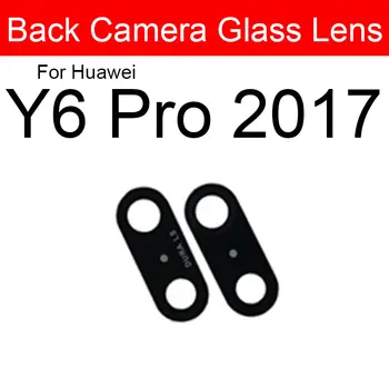 2gab/daudz Aizmugurējo Kameru Stikla Objektīvs Huawei Y3 Y5 Y6 Y7 II Pro Ministru 2016 2017 2018 Atpakaļskata Kamera Stikla Objektīva Stikla Lēca Līmi