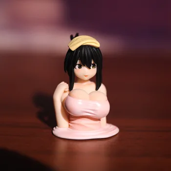 Kawaii, KA IDOLM@STER Japānas Anime Rīcības Attēls PVC Rotaļlietu Kanako Krūtis Krata Lelle Istabu Auto Dekori Rotu Kolekcija Dāvanu Zēns