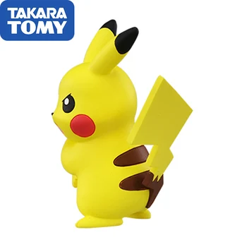 TAKARA TOMY Pokemon Īstu Japānas Versija Rīcības Attēls MC Alola Reģionā Raichu Pikachu Pichu Rīcības Attēls Kolekcijas Lelle