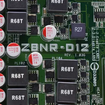 ASUS Z8NR-D12 Mātesplati 1366 DDR3 Mātesplates Intel X58 96GB SATA2.0 USB2.0 PCI-E X16 Atbalsts Quad-Core Intel Xeon Cpu X5560