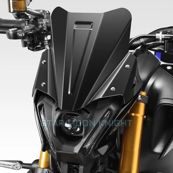 Motociklu Aksesuāri Alumīnija Priekšējā Vējstikla Vēja Vairogs Deflektoru piemērots YAMAHA MT09 MT-09 MT 09 2021 -