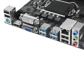JGINYUE B250 Mātesplati Set Komplekts LGA 1151 Ar Intel Pentium G5400 Procesors un 8 GB(1*8G) DDR4 Atmiņas VGA DMI HDMI B250M-VDH