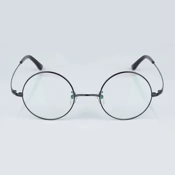 Reven Jate 8786 Vīriešu Titāna Optiskās Brilles Rāmis Apaļas Formas Recepšu Brilles Man Rx Brilles, Briļļu Rāmja