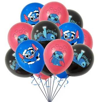 Disney Lilo & Stitch Baloni Baneri Spirāli Apdare, Dzimšanas Dienu, Kāzu Baloni Puse Rotājumi Baby Dušas Meitene Dāvanu Rotaļlietas