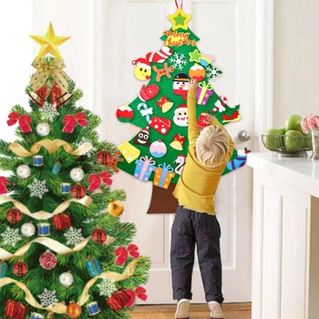 DIY Jūtama Ziemassvētku Eglīte Priecīgus Ziemassvētku Rotājumi Mājās Ir 2021. Cristmas Rotājumu Ziemassvētki Navidad Dāvanas Santa Claus Jauno Gadu 2022