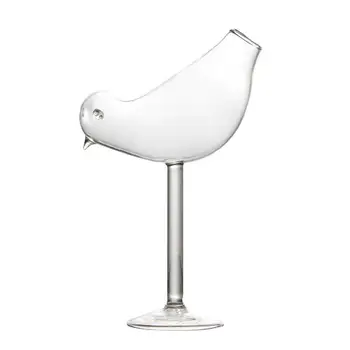 Neregulāra Kokteilis Putnu Stikla Dizains Vīna Glāzi, Ko Izmanto Dažādos Dzērienu Iespējas Ikdienas Vai Formālā Vidē, Vairumtirdzniecība