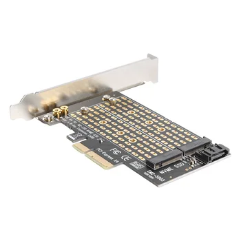 GUDGA SSD M2 NVMe uz PCIE Adapteri Valdes Paplašināšanas Kartēm, M/V+B Galvenais Atbalsts PCI Express 3.0 x4 2230-2280-2242-2260 Chia Ieguves