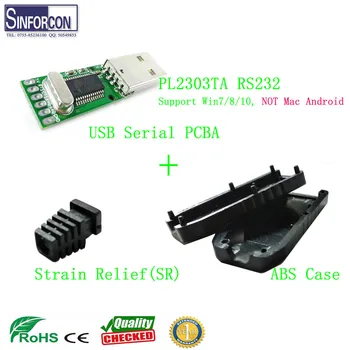 Ražīgs pl2303 USB, Seriālais RS232 Pārveidotājs PCBA Adaptera Modulis
