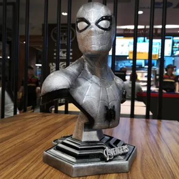 Avengers Super Hero Spider Man Krūtis Sveķu Rīcības Attēls Galda Rotājumu Kolekciju Modelis Statuja, Rotaļlietas, Dāvanu