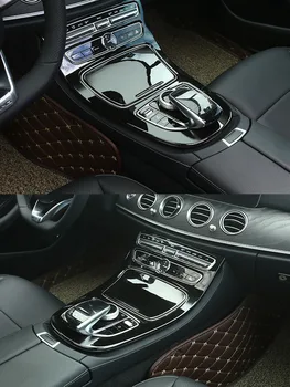 Par 2016-2018 Mercedes-Benz jaunā E-Klase W213 konsoles rīku panelī ABS iekšlietu auto daļas