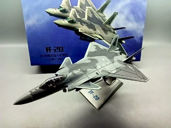 1/100 Ķīnas gaisa spēku J20 stealth fighter paraugu Vākšanas modelis sakausējumu produkti