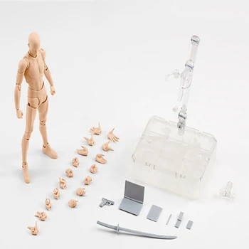 Anime Prototips ir Viņš, Viņa Ferīta Figma Kustamo Ķermeņa Feminino Kun Ķermeņa Chan PVC Rīcības Attēls Modelis Rotaļlietas Lelle, lai Kolekcionējamus