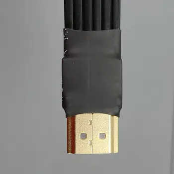 Augstas Kvalitātes Tipa HDMI2.1 Dzīvoklis Paplašinātājs (Metāla Vairogs HDMI-V2.1 Lente Adaptera Kabeli, Lai HDTV Datus, Video, HDMI-Ierīces Paplašinājumu