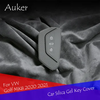 Auto Keyless Tālvadības Atslēgu Gadījumā, Smart Key Vāks Sēdeklis Keychain Atslēgas Fob Segtu 1gb/Komplekts VW Golf 8 MK8 2020 2021 Piederumi