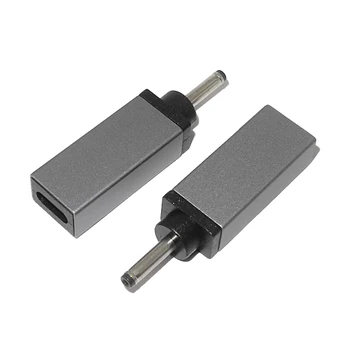 USB C Tipa Sievietes 3.0*1.1 mm Adapteris Converter 19V DC Barošanas Adapteri Lādētāja Savienotājs Acer, Samsung, Asus Portatīvie